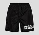 Dsquared2 - SHORT DE PLAYA CON LOGO BLANCO