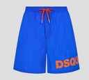 Dsquared2 - SHORT DE PLAYA CON LOGO NARANJA