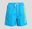 Dsquared2 - SHORT DE PLAYA CON LOGO VERTICAL