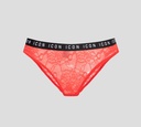 Dsquared2 - PANTY ICON DE ENCAJE CON BANDA ELÁSTICA FINA A LA CADERA