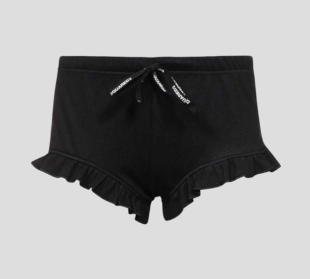 Dsquared2 - SHORT ESTILO CULOTTE, NEGRO