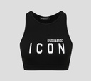 Dsquared2 - TOP DEPORTIVO ICON CON LOGO FRONTAL