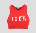 Dsquared2 - TOP DEPORTIVO ICON CON LOGO FRONTAL