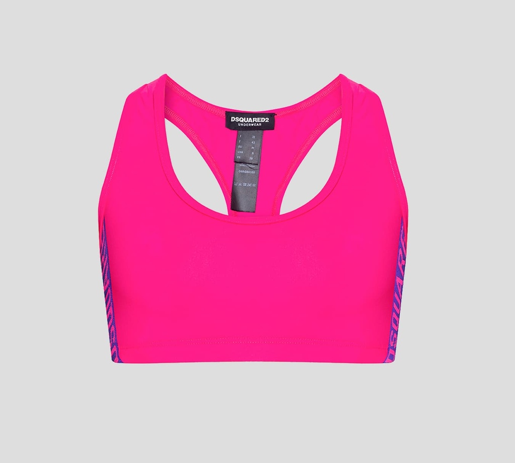 Dsquared2 - TOP DEPORTIVO CON LOGO A LOS LATERALES