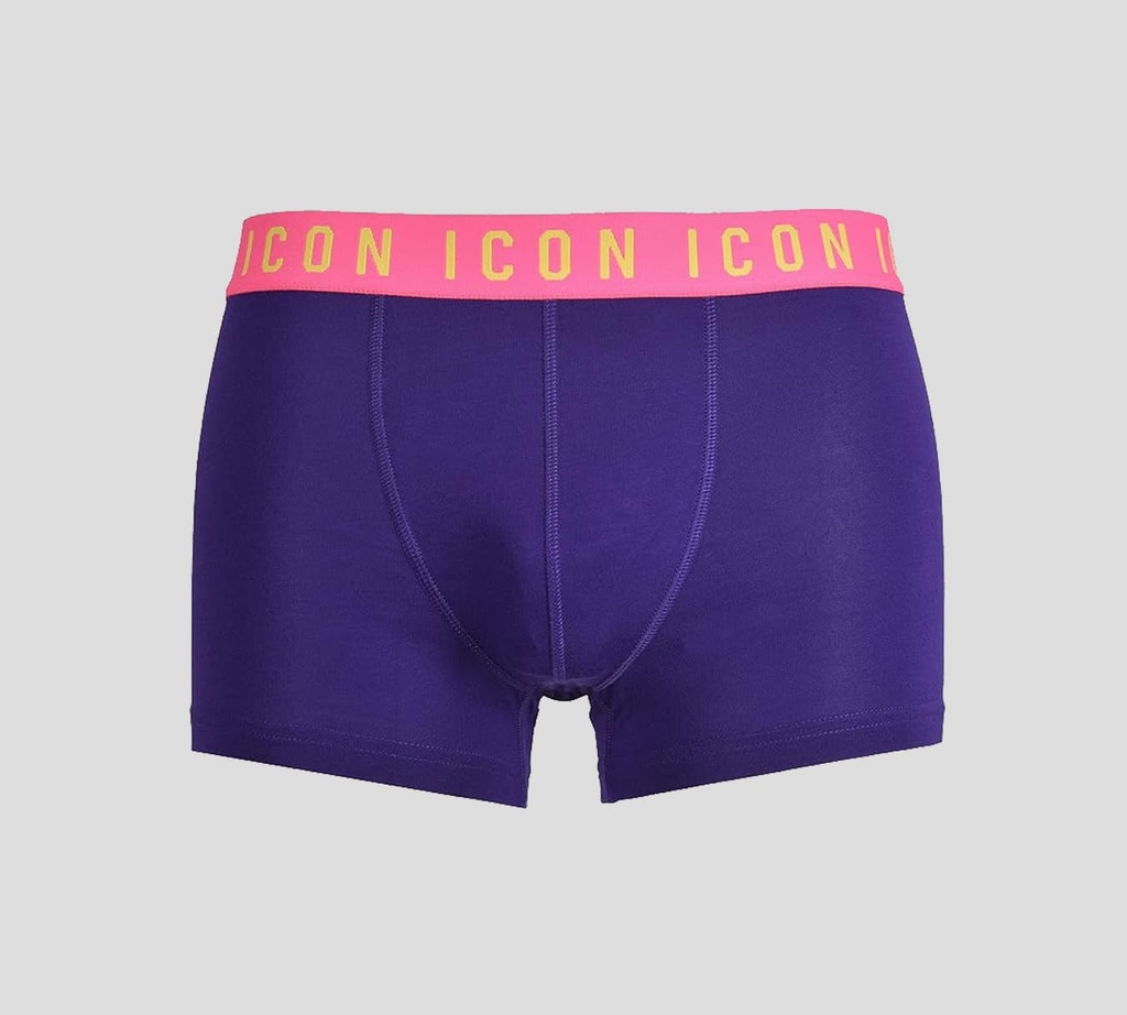 Dsquared2 - BOXER CORTO ICON BICOLOR CON BANDA ELÁSTICA A LA CADERA