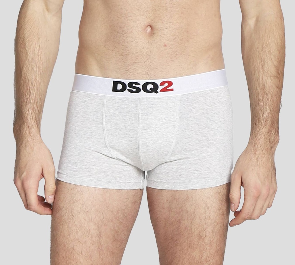 Dsquared2 - BOXER CORTO CON LOGO DSQ2 SOBRE BANDA ELÁSTICA