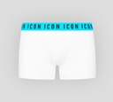 Dsquared2 - BOXER CORTO ICON CON BANDA ELÁSTICA AZUL A LA CADERA