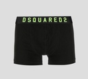 Dsquared2 - BOXER CORTO UNICOLOR CON LOGO NEÓN