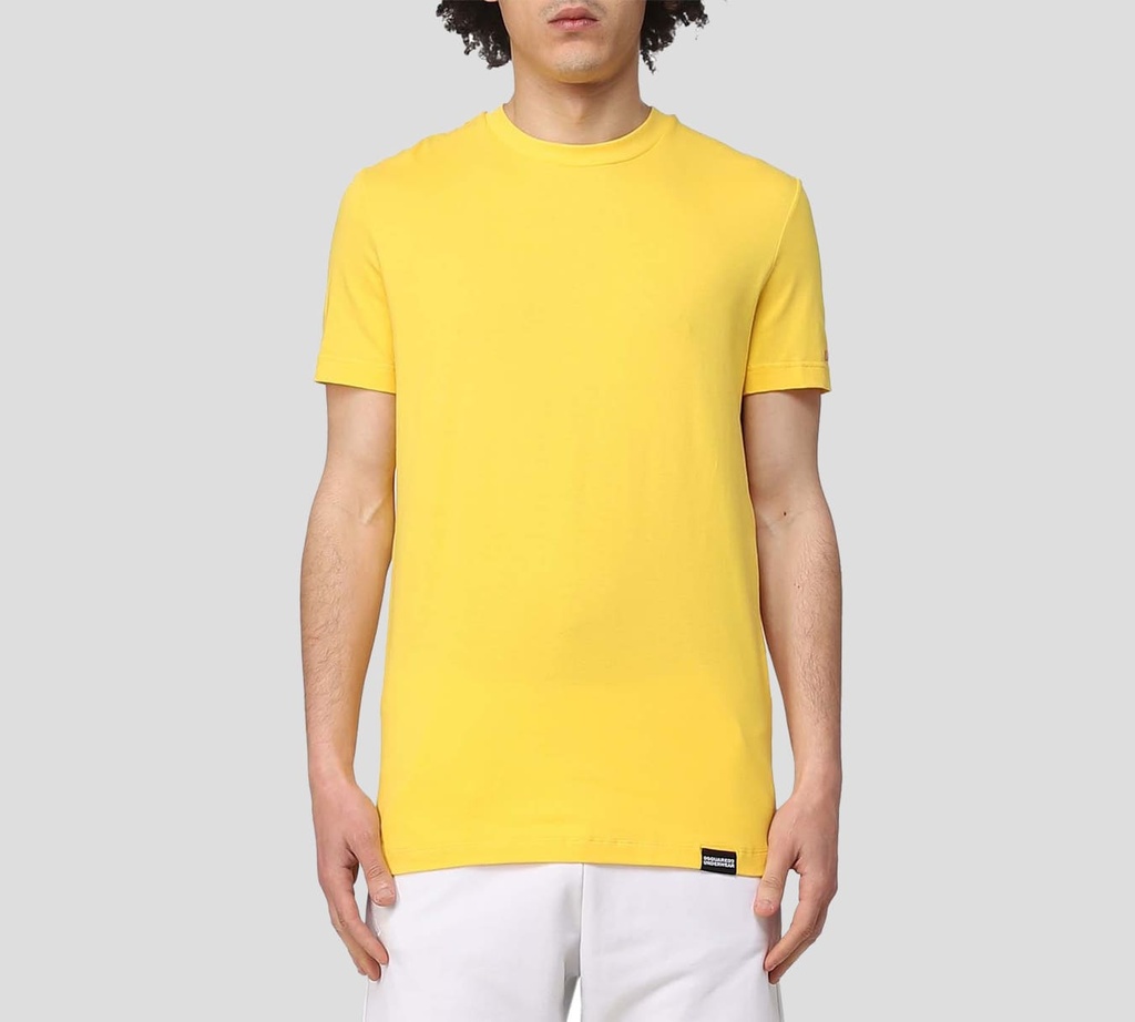 Dsquared2 - FRANELA BÁSICA CUELLO REDONDO UNICOLOR