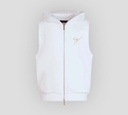 Giuseppe Zanotti - CHALECO HOODIE LAB CON LOGO BORDADO