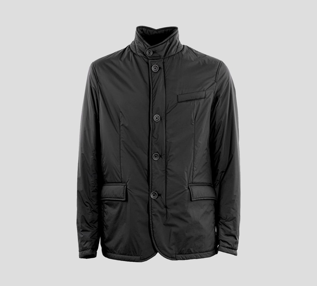 Herno - CHAQUETA SEMI GRUESA CERRADA A BOTONES CON CUELLO ALTO