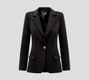 Elisabetta Franchi - BLAZER BÁSICO CERRADO A UN BOTÓN