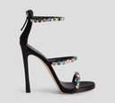 Giuseppe Zanotti - SANDALIA SOUTH CON PIEDRAS DE COLORES Y CIERRE TRASERO