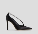 Giuseppe Zanotti - STILETTOS BRAQUEL DE RASO CON TIRA DE PEDRERÍA