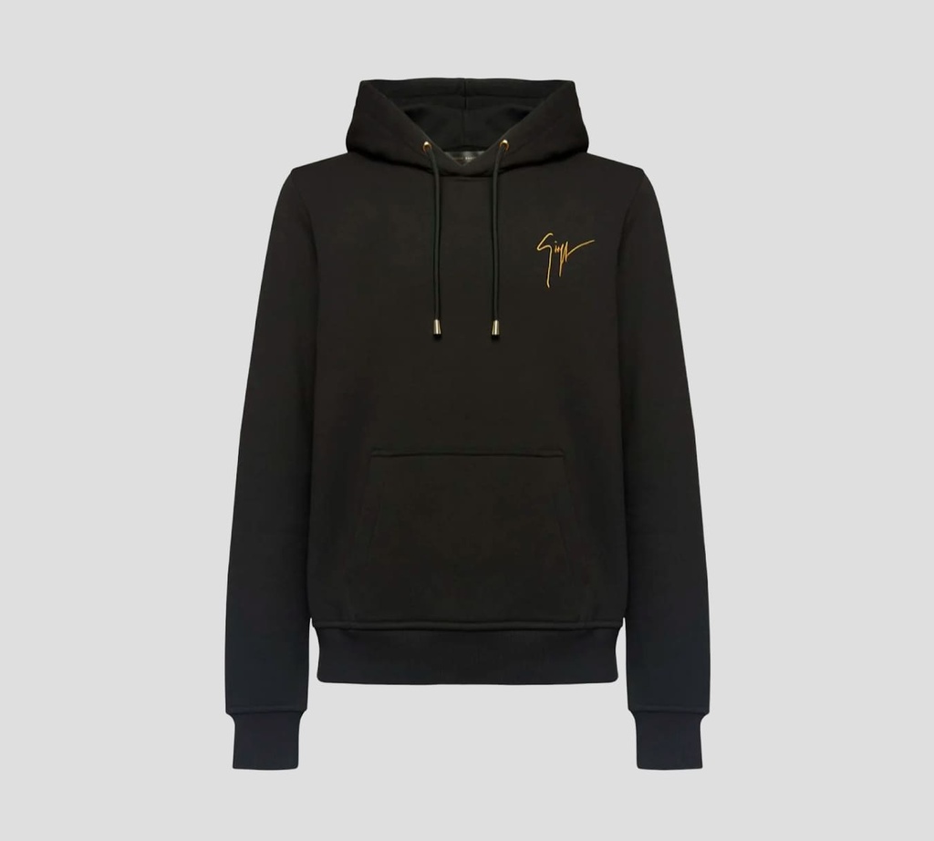 Giuseppe Zanotti - SWEATER HOODIE CON LOGO BORDADO