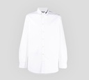 Moschino - CAMISA CON DETALLE BORDADO SOBRE EL CUELLO