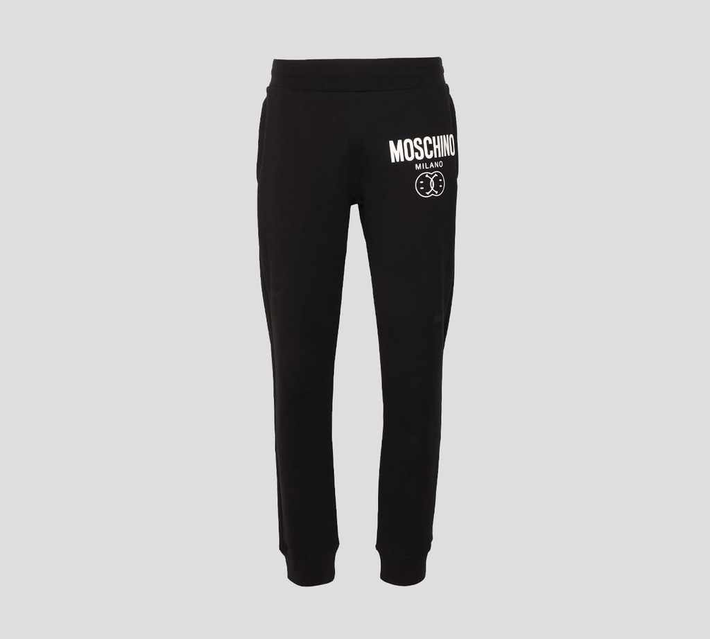 Moschino - MONO "MILANO" TIPO JOGGER CON DOBLE BOLSILLO Y LOGO ESTAMPADO
