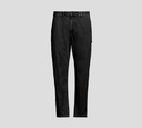 Moschino - SKINNY JEAN CON LOGO BORDADO Y PRETINA ARRUCHADA
