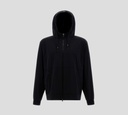 Herno - CHAQUETA BOMBER CON HOODIE Y CIERRE FRONTAL