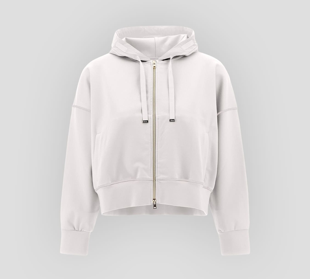 Herno - HOODIE SPORT CON CIERRE FRONTAL