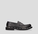Moschino - MOCASINES CASUALES EN CUERO NEGRO