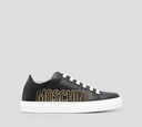 Moschino - SNEAKERS TRENZADOS CON LETRAS DORADAS AL LATERAL