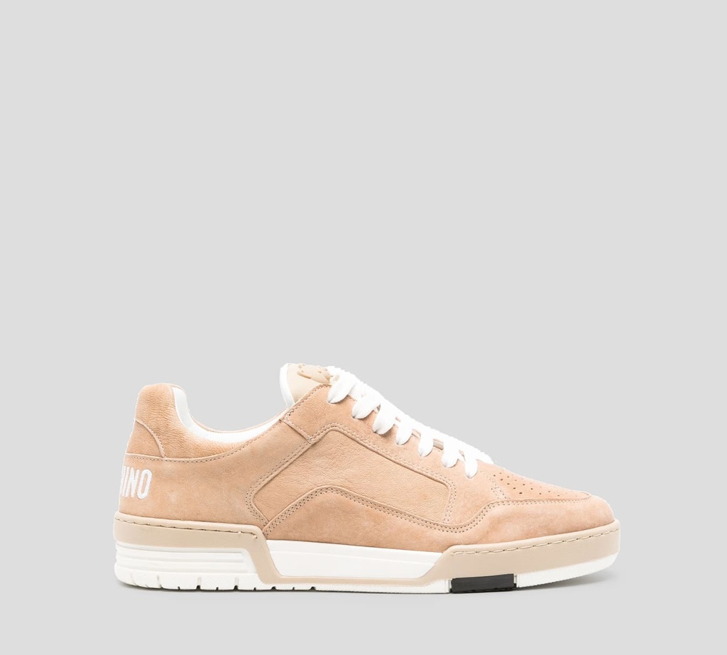 Moschino - SNEAKERS DEPORTIVOS CON LOGO BORDADO EN EL TALÓN