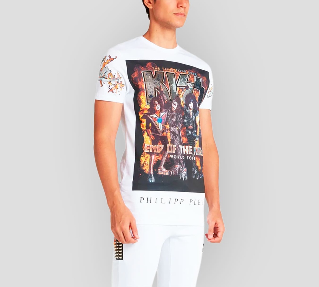 Philipp Plein - FRANELA CUELLO REDONDO ROCKBAND "END OF THE ROAD"