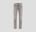 Philipp Plein - SKINNY JEANS SUPER STRAIGHT CON SELLO SOBRE BOLSILLO TRASERO