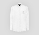 Philipp Plein - CAMISA MANGA LARGA CON CALAVERA BORDADA SOBRE EL PECHO