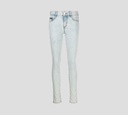 Philipp Plein - SKINNY JEANS CLÁSICO CON DETALLE DE HERRADURA BRILLANTE SOBRE LA PARTE TRASERA