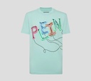 Philipp Plein - FRANELA CUELLO REDONDO CON ESTAMPADO BALLOON FRONTAL