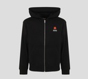 Kenzo - SWEATER HOODIE CLÁSICO CON CIERRE Y BOLSILLOS FRONTALES