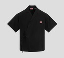Kenzo - CAMISA KIMONO MANGA CORTA CON BOLSILLO FRONTAL SOBRE EL PECHO