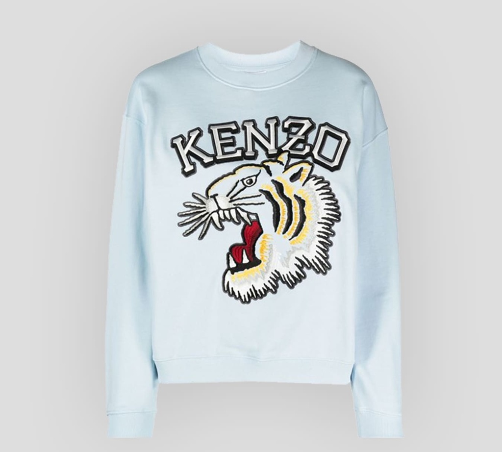 Kenzo - SWEATER DE TIGRE BORDADO AL FRENTE
