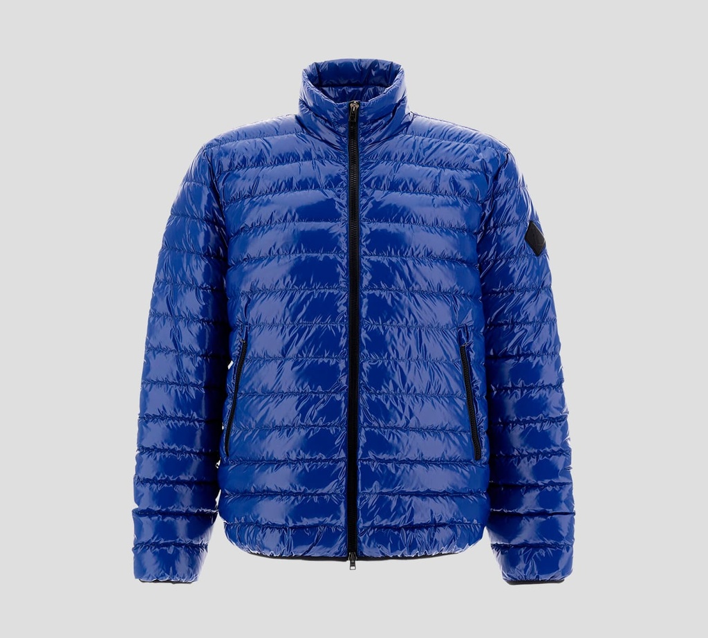 Herno - CHAQUETA PUFFER EN GLOSS BRILLANTE IMPERMEABLE CON CIERRE FRONTAL