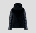 Herno - CHAQUETA PUFFER DE NAYLON CON PELO SINTÉTICO