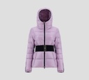 Herno - CHAQUETA PUFFER CON HOODIE Y CINTURÓN ELÁSTICO