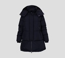Herno - CHAQUETA HOODIE PUFFER MIDI CON ABERTURAS LATERALES