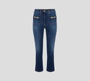 Elisabetta Franchi - JEANS PESCADORES CON BOLSILLOS AL FRENTE