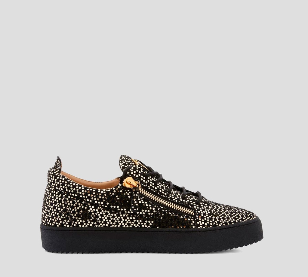 Giuseppe Zanotti - SNEAKERS MAY LOND DOBLE CIERRE CON LENTEJUELAS