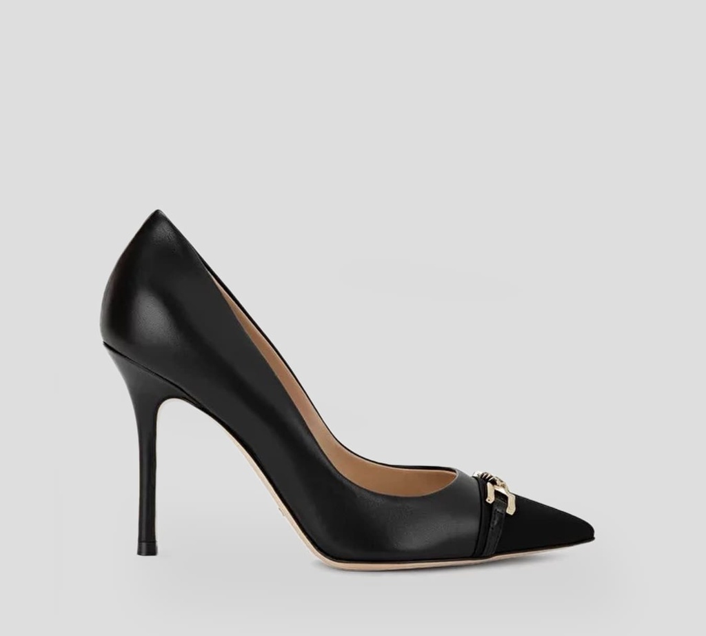 Elisabetta Franchi - STILETTO BÁSICO CON ORNAMENTO DE CADENA