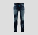 Philipp Plein - SKINNY JEANS CONFORT SUPREME FIT PRELAVADOS CON RASGADURAS