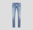 Philipp Plein - SKINNY JEANS SUPER FIT CON SELLO SOBRE BOLSILLO TRASERO