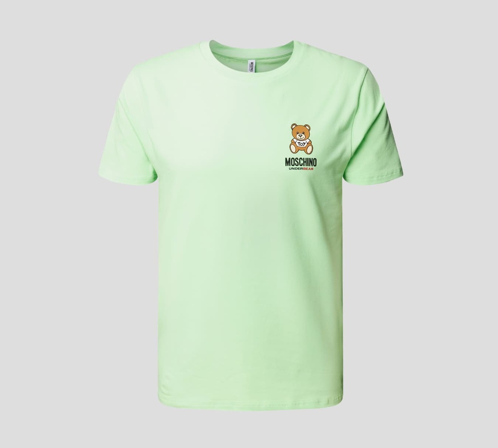 Moschino - FRANELA CUELLO REDONDO "TOY" CON OSO ESTAMPADO SOBRE EL PECHO