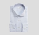 Xacus - CAMISA TEXTURIZADA CON CUELLO ITALIANO LISO