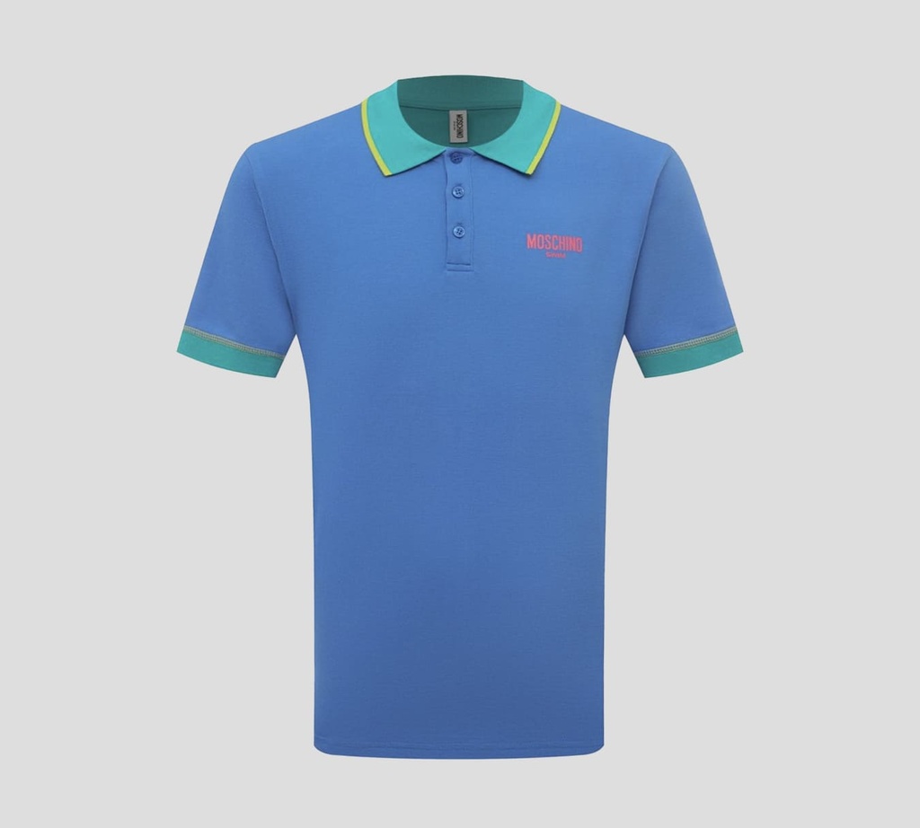 Moschino - POLO SWIM A CUATRO COLORES