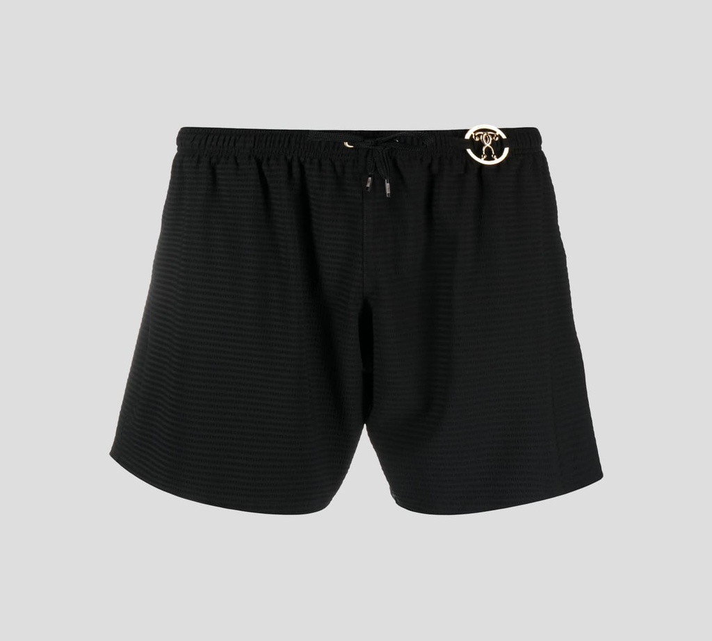 Moschino - SHORT DE PLAYA TEXTURIZADO UNICOLOR