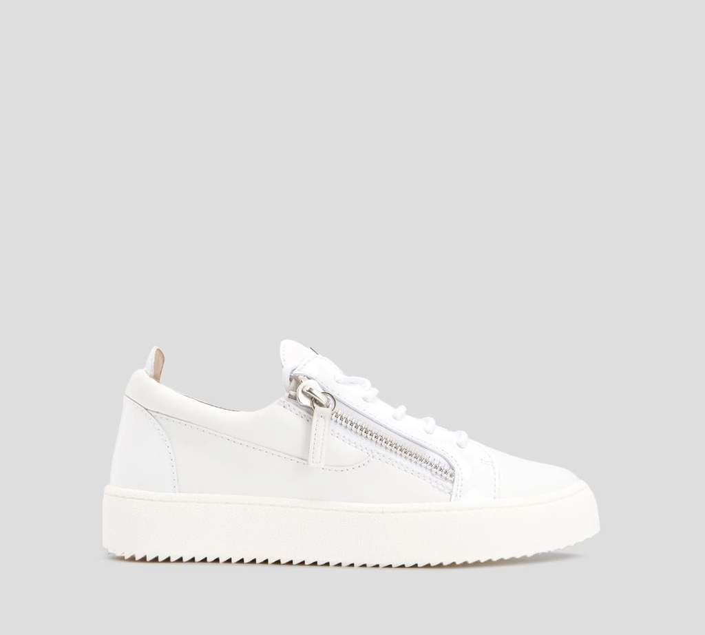 Giuseppe Zanotti - SNEAKERS UNICOLOR CON CIERRES LATERALES