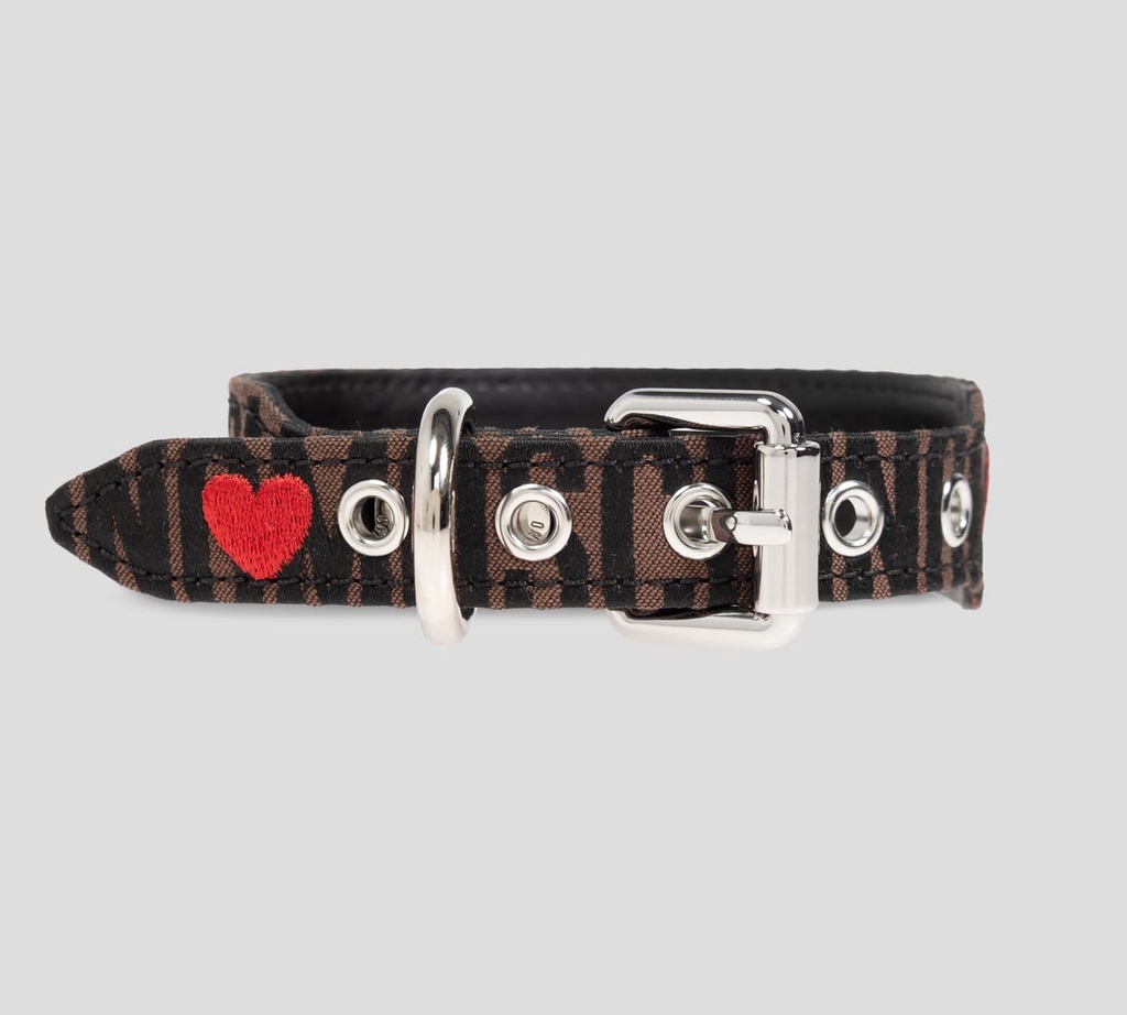 Moschino - COLLAR DE CUERO PARA MASCOTAS